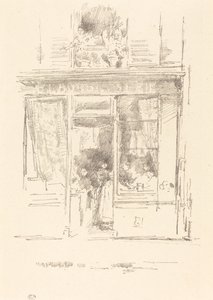 La Lavandera: La Blanchisseuse de la Place Dauphine, 1894 de James Abbott McNeill Whistler