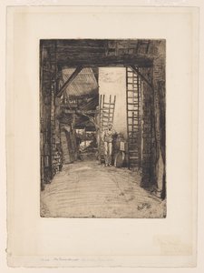 El quemador de cal de James Abbott McNeill Whistler