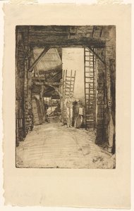 El quemador de cal de James Abbott McNeill Whistler