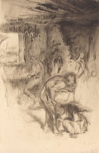 La Pequeña Forja, 1875 de James Abbott McNeill Whistler