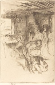 La pequeña fragua, 1875 de James Abbott McNeill Whistler