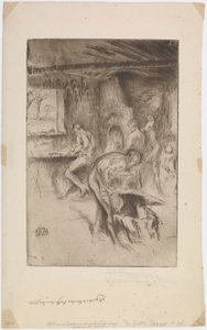 La pequeña fragua, Liverpool, 1875 de James Abbott McNeill Whistler