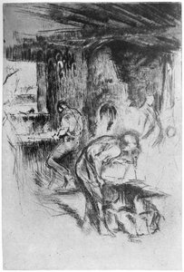 La pequeña fragua, c1860 1904 de James Abbott McNeill Whistler