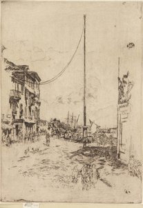 El pequeño mástil de James Abbott McNeill Whistler
