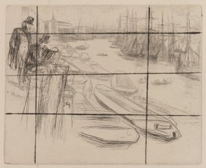 La pequeña piscina, 1861 de James Abbott McNeill Whistler