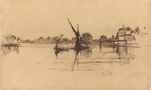 El Pequeño Putney, No.II, 1879 de James Abbott McNeill Whistler