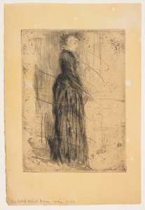 Das kleine Samtkleid de James Abbott McNeill Whistler