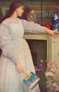 La pequeña chica blanca, 1864 de James Abbott McNeill Whistler