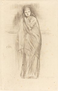 El modelo descansando, 1870 de James Abbott McNeill Whistler
