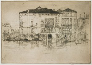 Los palacios de la primera serie veneciana de James Abbott McNeill Whistler