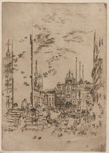La Piazzetta de James Abbott McNeill Whistler