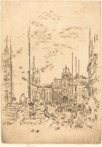 La Piazzetta de James Abbott McNeill Whistler