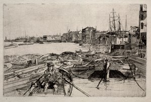 La Piscina, 1859 de James Abbott McNeill Whistler