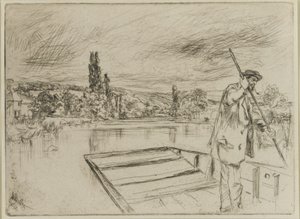 El puntal, 1861 de James Abbott McNeill Whistler