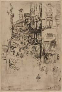 El Rialto de James Abbott McNeill Whistler
