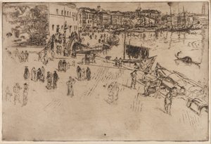 La Riva, 1879-1880 de James Abbott McNeill Whistler