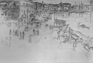 La Riva No. 1, 1879-1880, 1925 de James Abbott McNeill Whistler