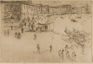 La Riva, No. 2, 1879-1880 de James Abbott McNeill Whistler