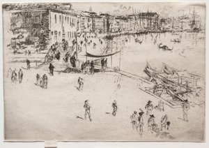 La Riva, No. 2, 1886 de James Abbott McNeill Whistler