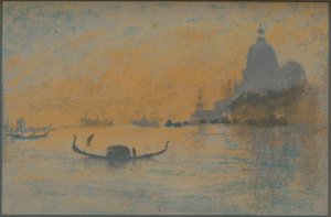 El Saludo, c1854-1903, 1906-7 de James Abbott McNeill Whistler