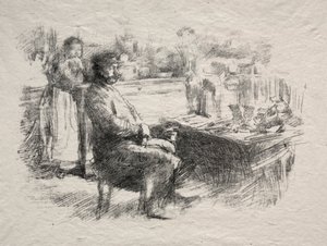El zapatero de James Abbott McNeill Whistler