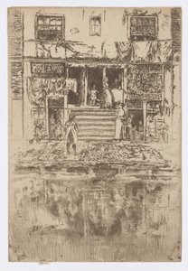 The Steps, Ámsterdam de James Abbott McNeill Whistler