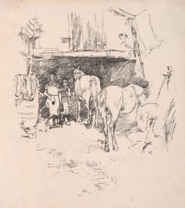 Los escalones, Jardines de Luxemburgo de James Abbott McNeill Whistler