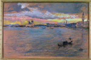 La Tormenta - Atardecer, 1880