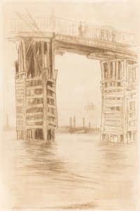 El Puente Alto, 1878 de James Abbott McNeill Whistler