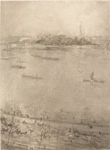 El Támesis, 1896 de James Abbott McNeill Whistler