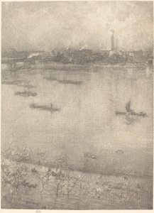 El Támesis, 1896 de James Abbott McNeill Whistler