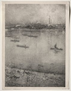 El Támesis, 1896 de James Abbott McNeill Whistler