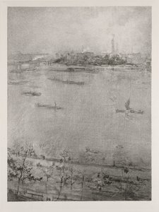 El Támesis de James Abbott McNeill Whistler