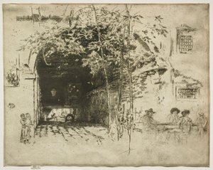 El Traghetto, 1880 de James Abbott McNeill Whistler