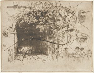 El Traghetto, No. 2, 1879-1880 de James Abbott McNeill Whistler