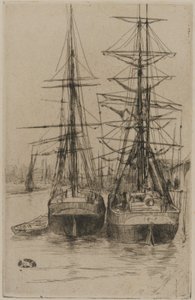 Los dos barcos