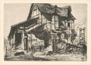 El inquilinato inseguro, 1858 de James Abbott McNeill Whistler