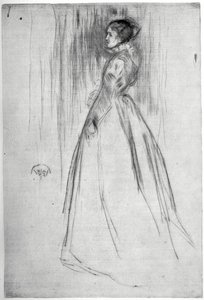 El Vestido de Terciopelo, 1873 1904 de James Abbott McNeill Whistler