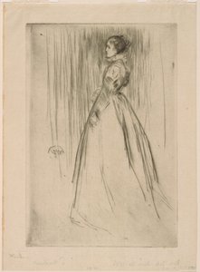 El vestido de terciopelo Sra. Leyland de James Abbott McNeill Whistler