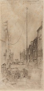 El mástil veneciano de James Abbott McNeill Whistler