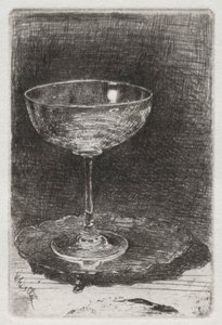 La copa de vino, 1858