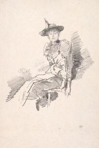 El Sombrero Alado de James Abbott McNeill Whistler