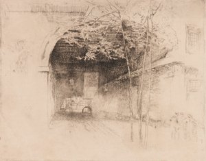 Traghetto, 1879-1880 de James Abbott McNeill Whistler