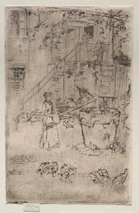 Pavos, 1886 de James Abbott McNeill Whistler