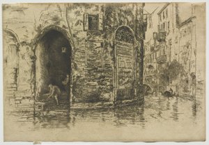 Dos puertas, 1880 de James Abbott McNeill Whistler