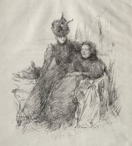 Dos mujeres de James Abbott McNeill Whistler