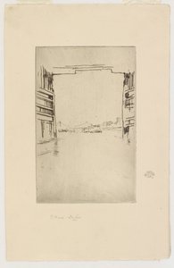Bajo el viejo puente de Battersea de James Abbott McNeill Whistler