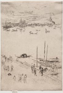 Venecia vertical de James Abbott McNeill Whistler