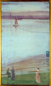Variación en púrpura y verde de James Abbott McNeill Whistler