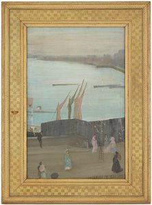 Variaciones en rosa y gris: Chelsea, 1871-1872 de James Abbott McNeill Whistler